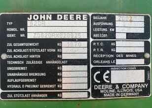 John Deere Blacha Ścieralna süllyeszték John Deere 620r kombájn-hoz