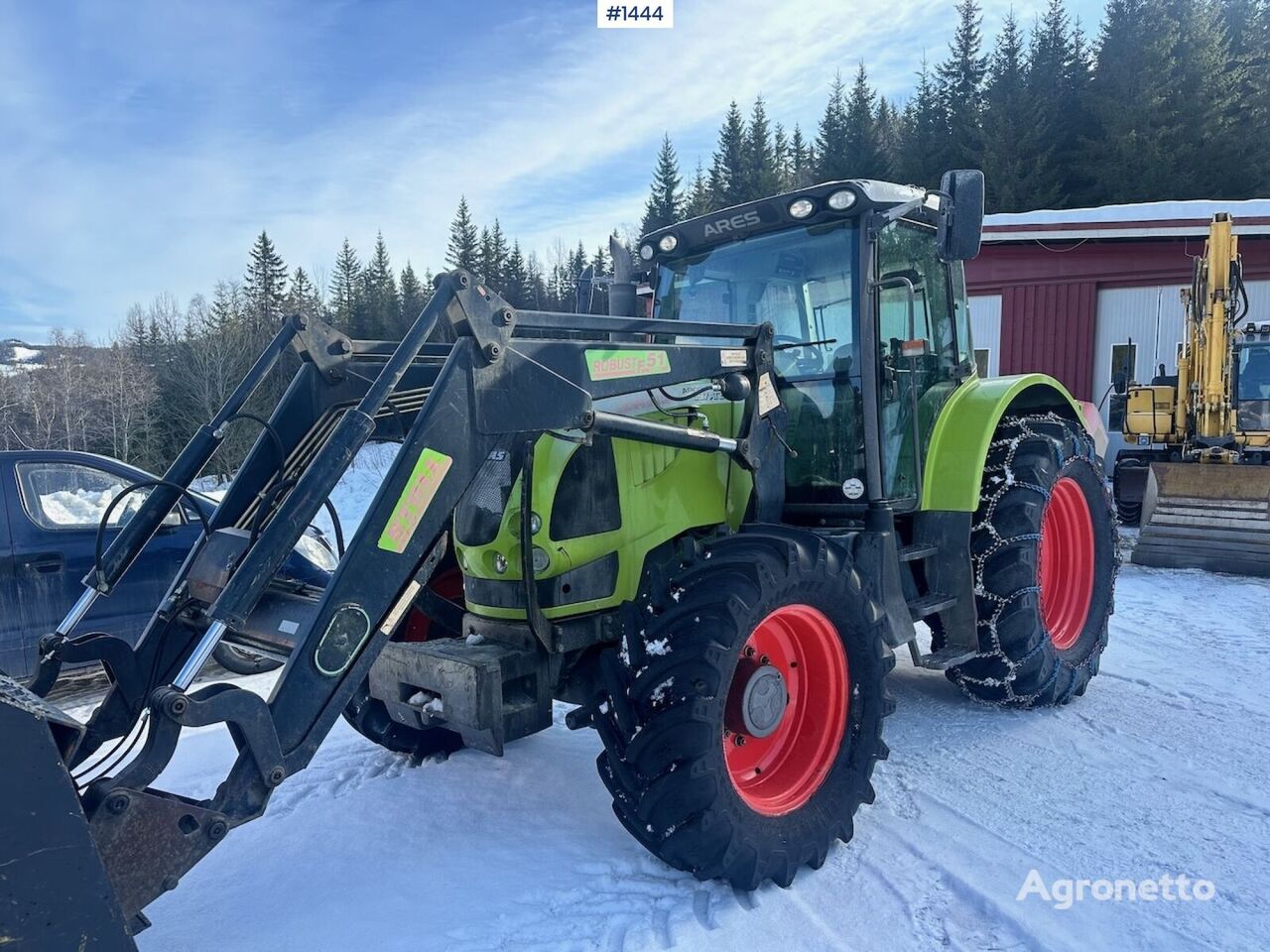 Claas Ares 697 kerekes traktor