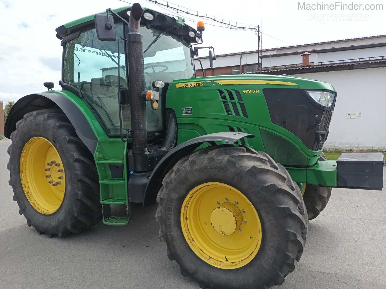 John Deere 6190R kerekes traktor