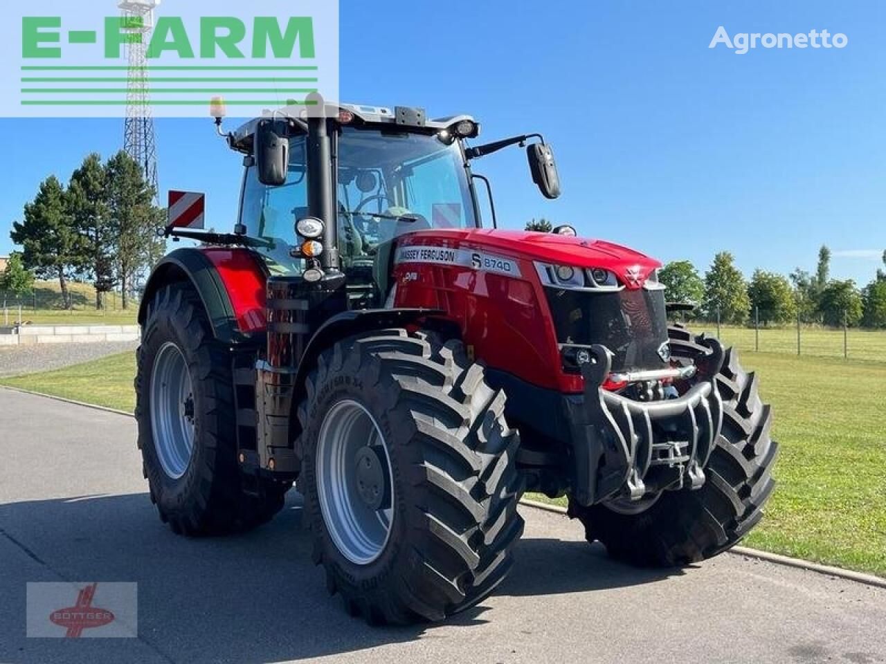 mf 8740 s dyna-vt exclusive kerekes traktor
