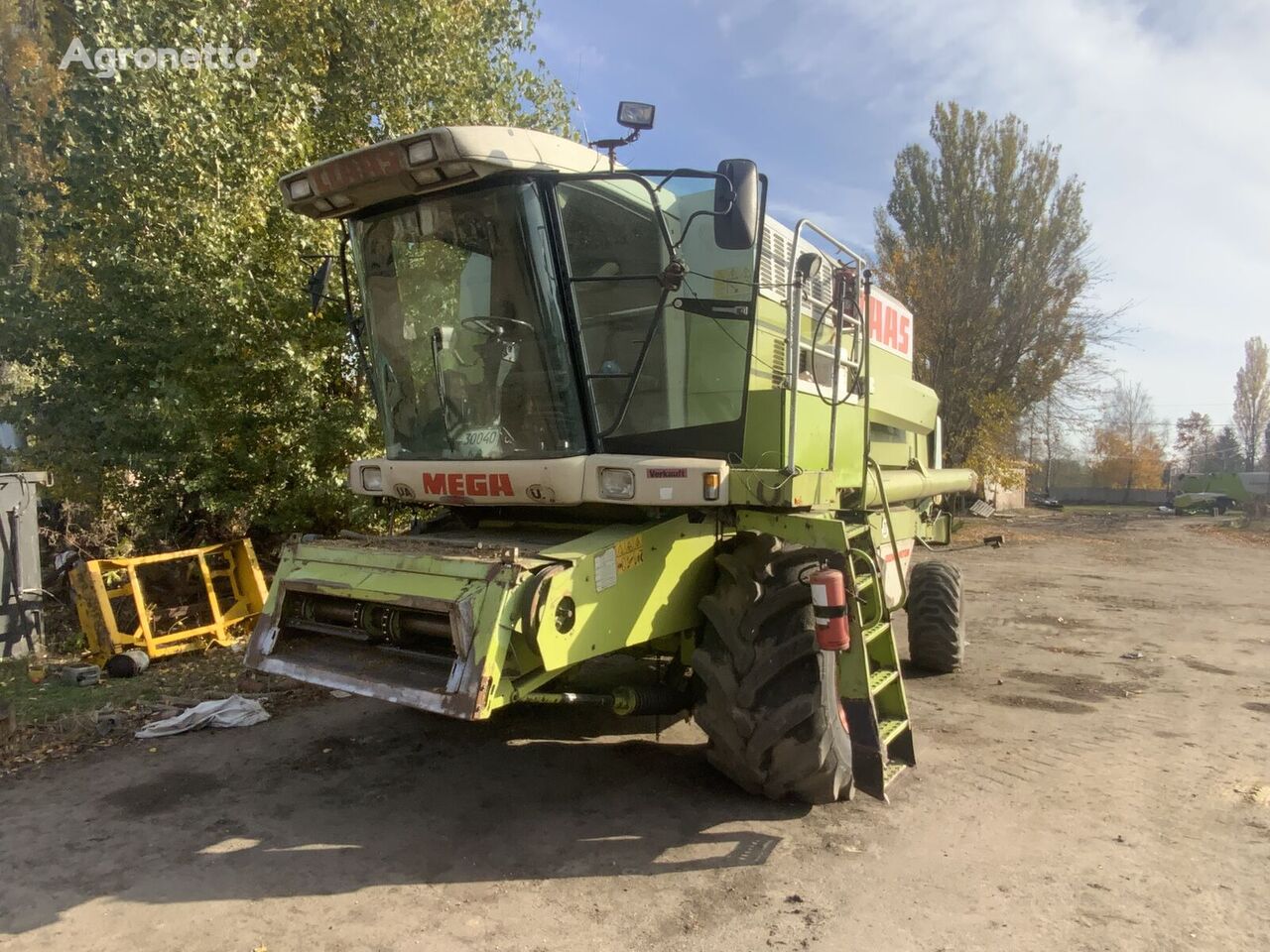 Claas Dominator Mega 218 kombájn