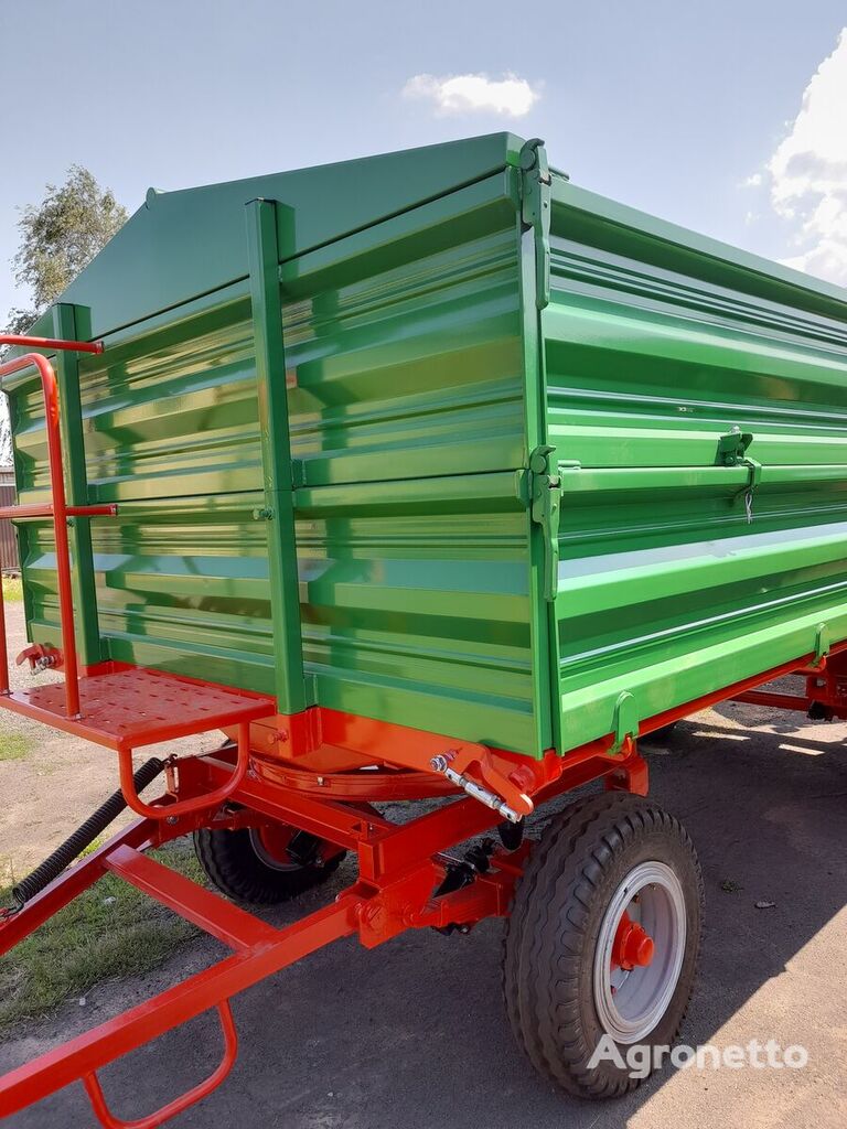 Zemědělský přívěs BRANDYS, nosnost 7 tun. mezőgazdasági pótkocsi